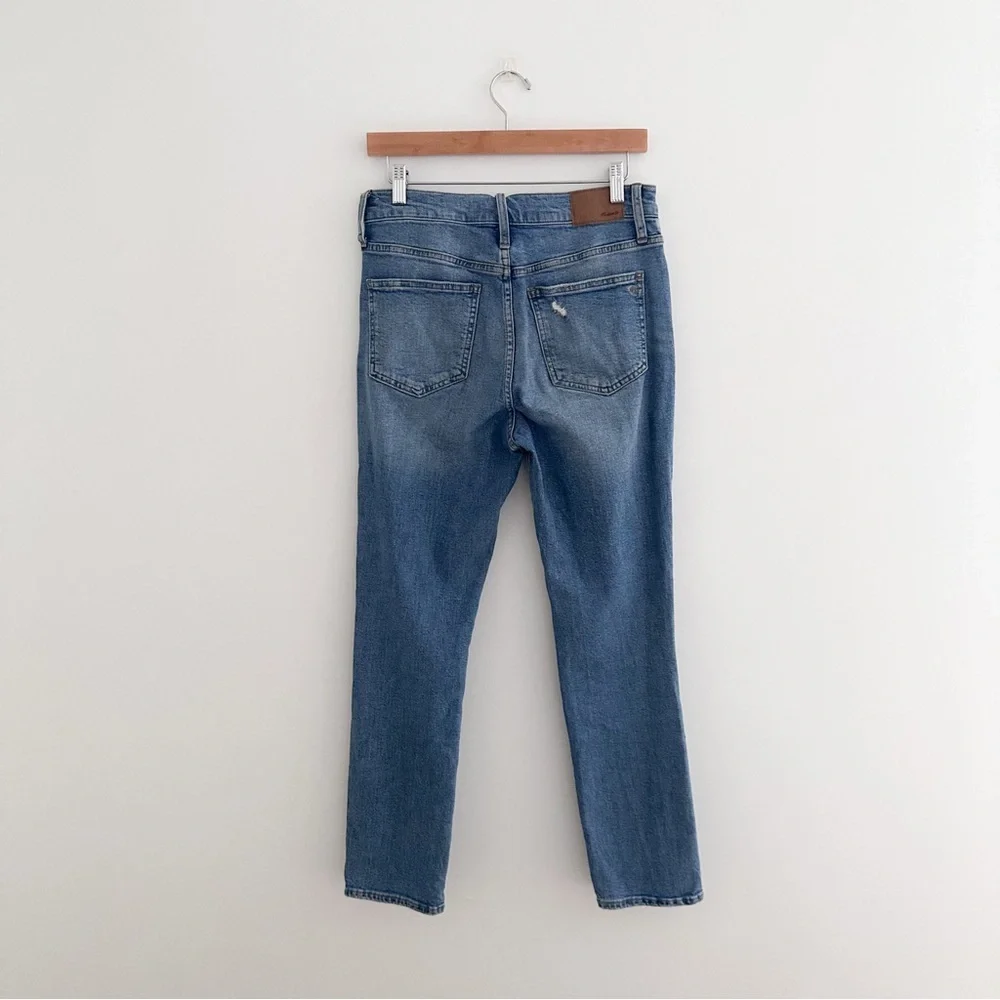 Madewell The Perfect Vintage Jean Distressed Straight Leg Denim Size 26